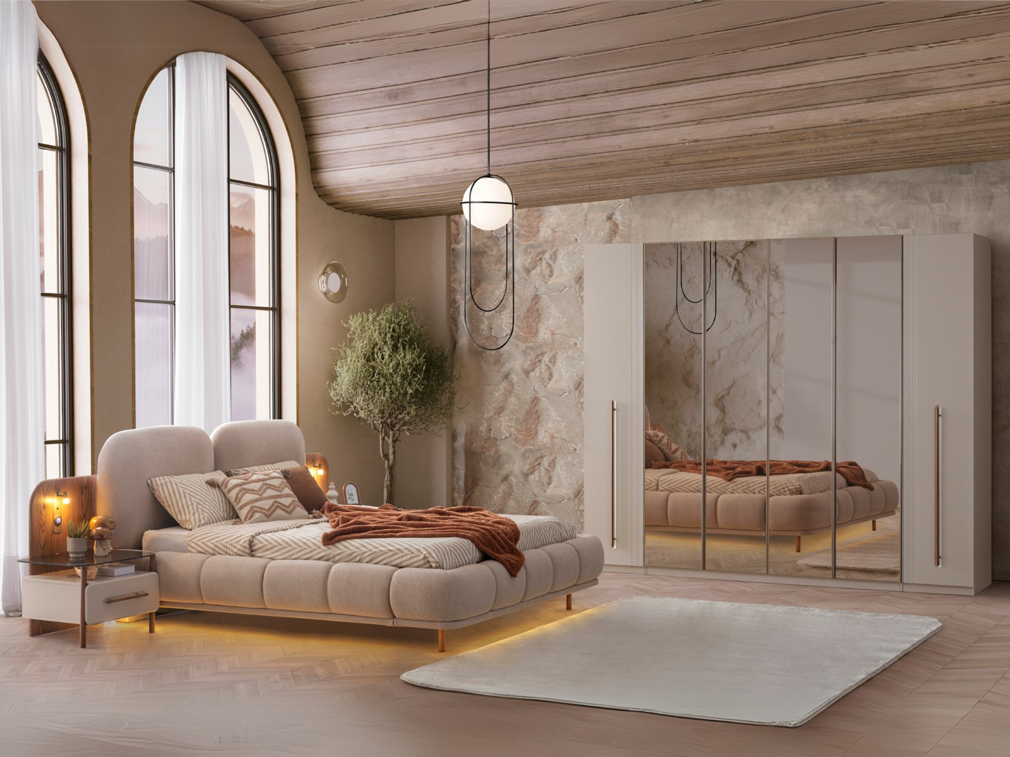 Lotus Yatak Odası Takımı